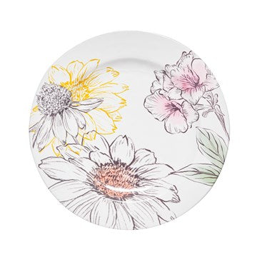 Dish, Plate Spring Floral