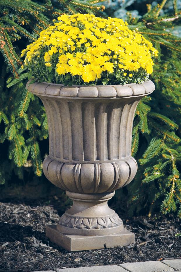 Planter, Concrete, Florentine Urn