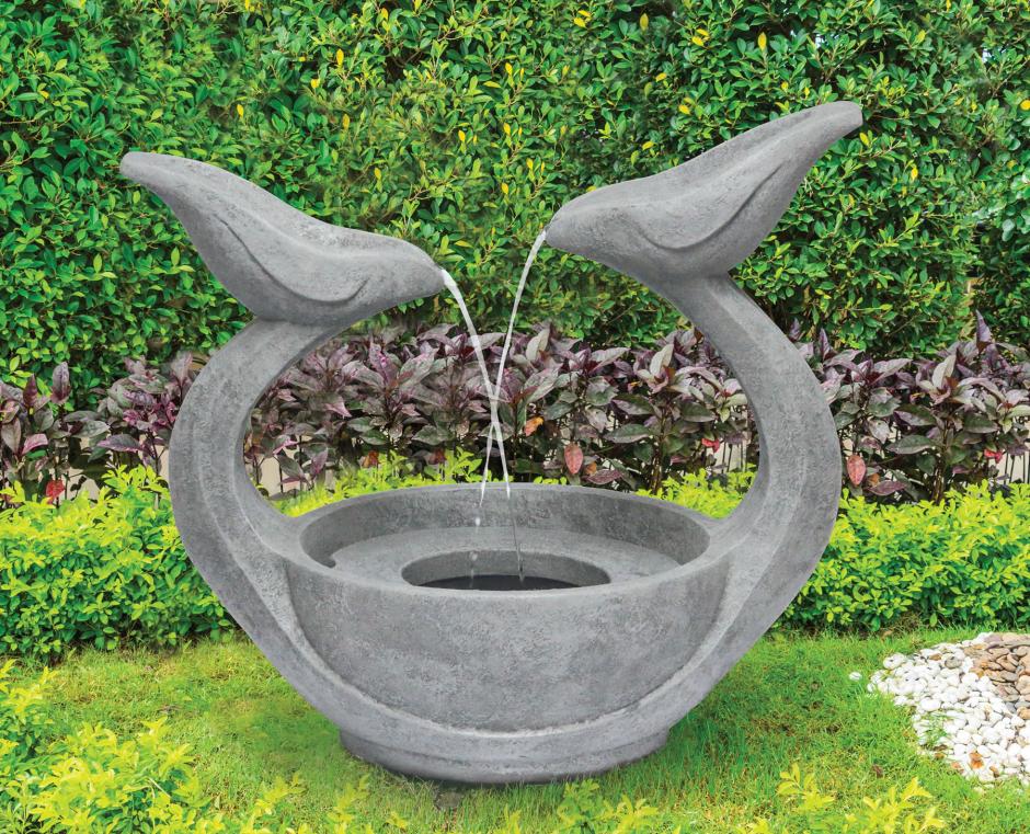 Fountain, Concrete Veracruz 1-Piece (M-3814)