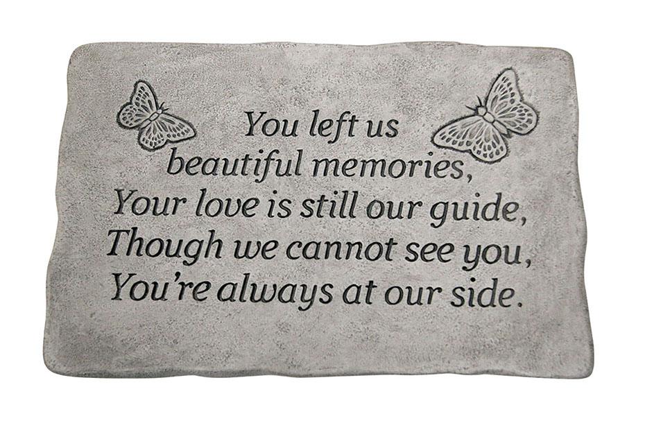 Memorial Stone, You Left Us