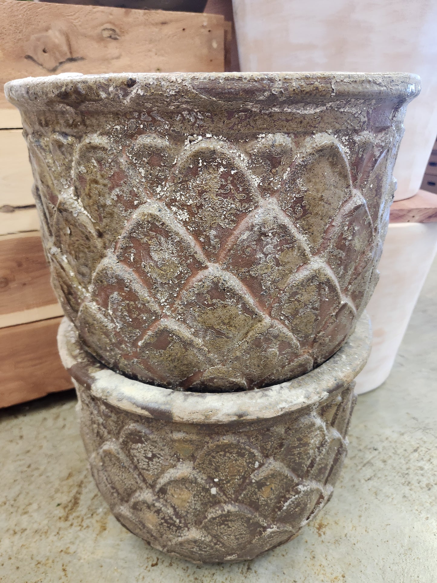 Planter, Glazed, Atlantic Collection (JP-ATL-PP-001)
