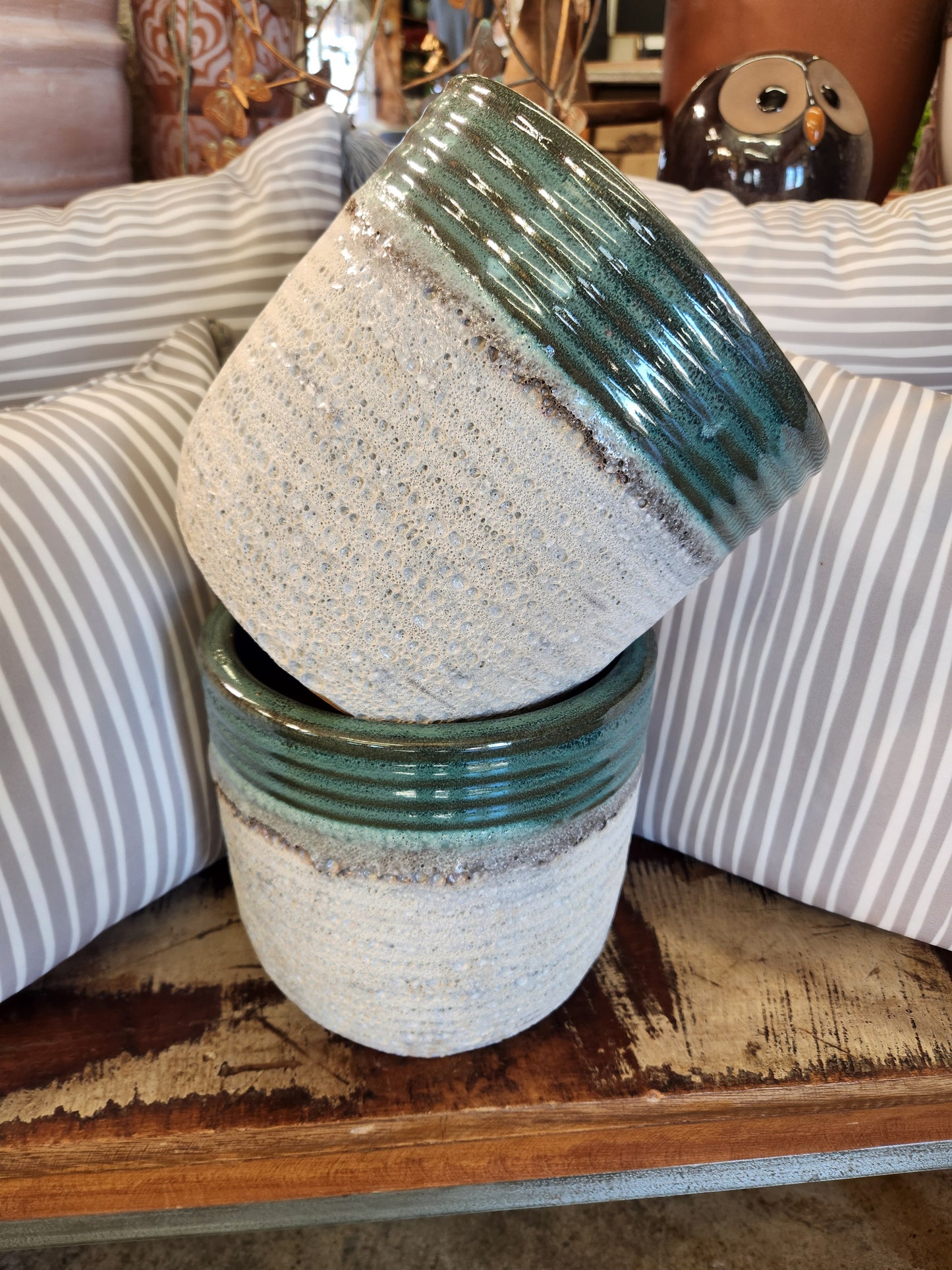 Planter, Glazed, Lian Pots (CW-KP 967MGR)