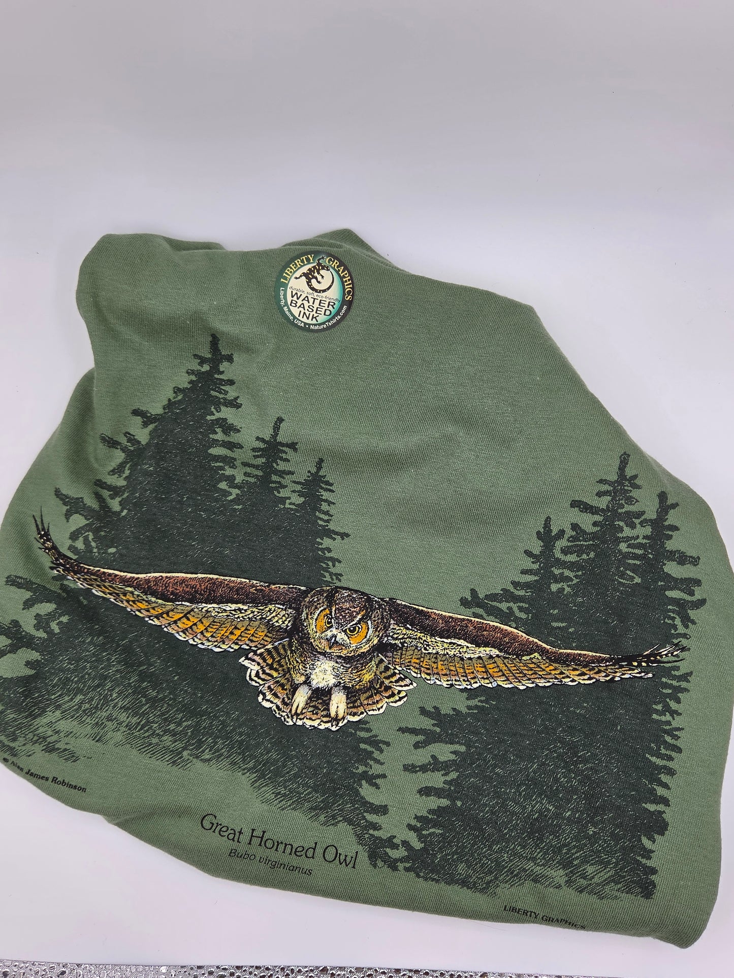 Garment, T-Shirts Owl In Flight