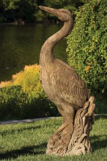 Statuary, Heron