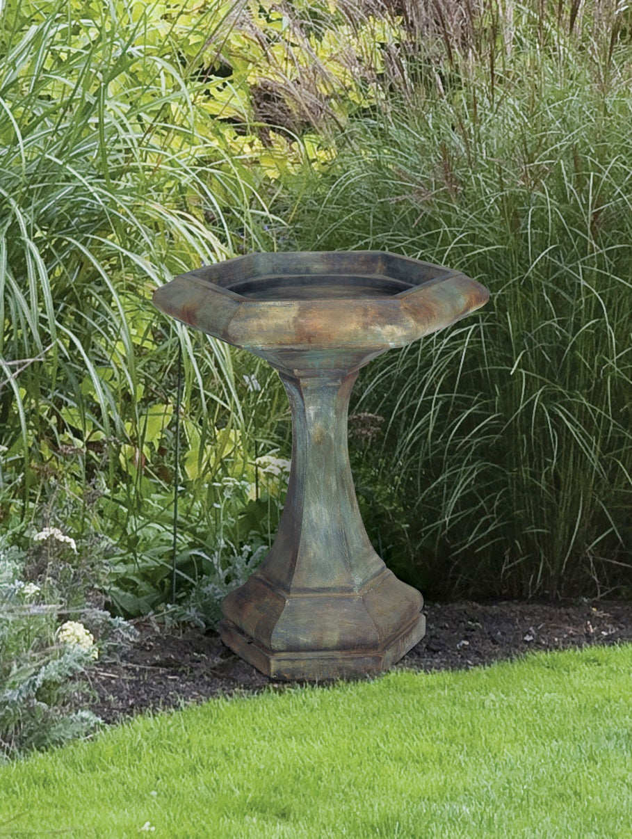 Birdbath, Concrete, Kensington 1-Piece (H-2284)