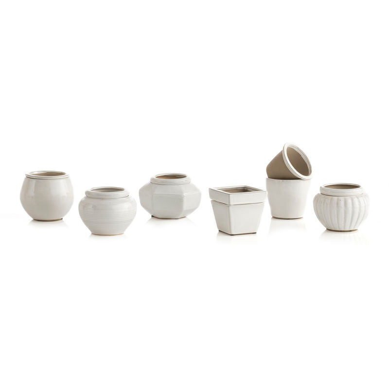 Planter, Glazed, Alpine Self Watering 2-Piece