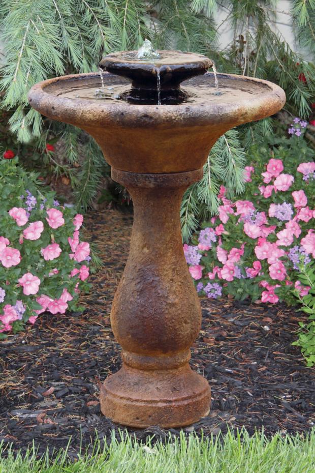Fountain, Concrete Chelsea Round 2-Tier / 2-Piece (M-3708)