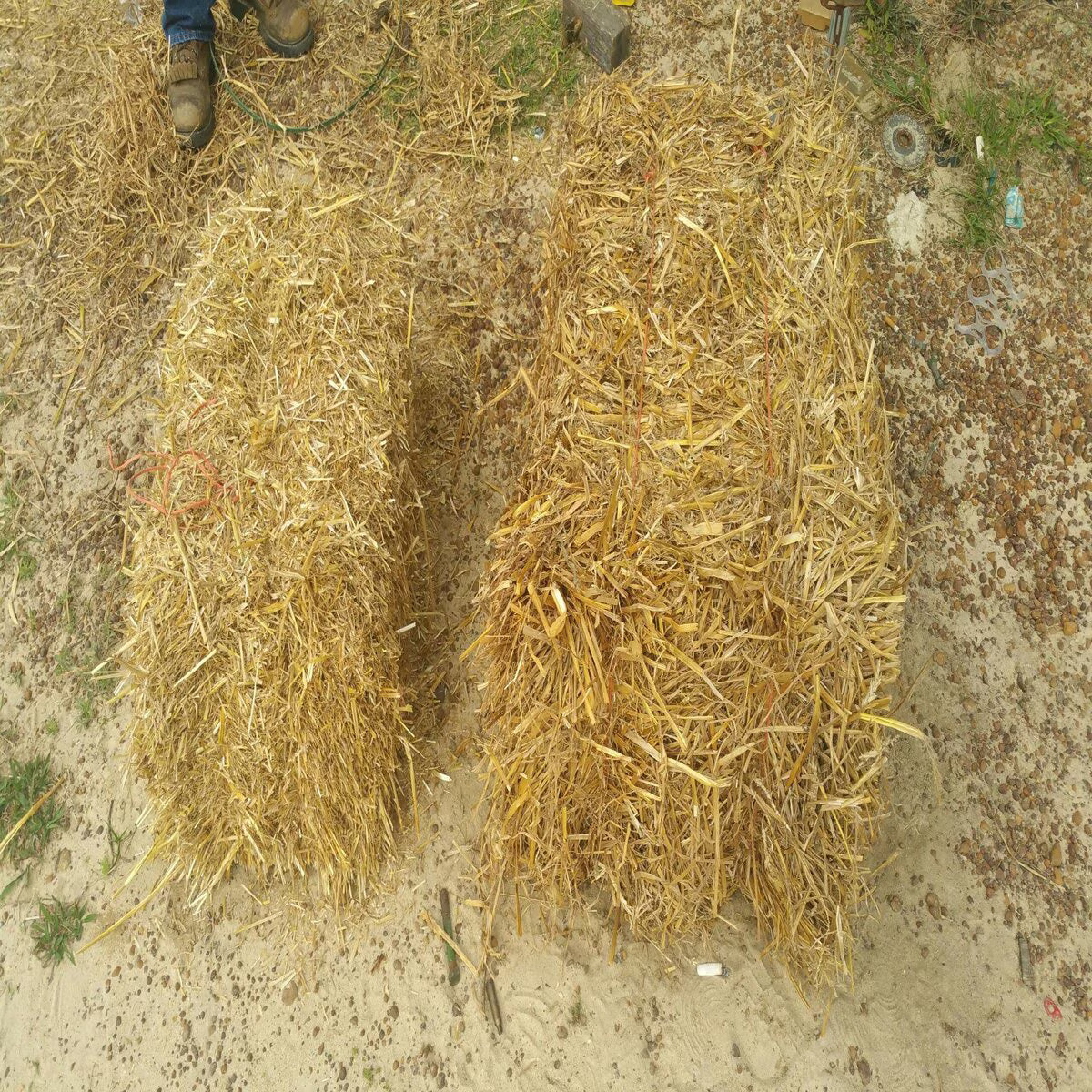 Landscape- Straw, Wheat Bales