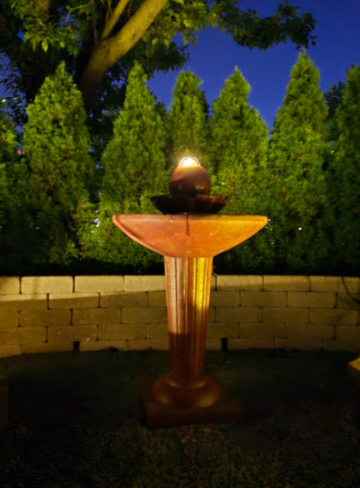 Fountain, Concrete Delphi 2-Piece (H-4475)