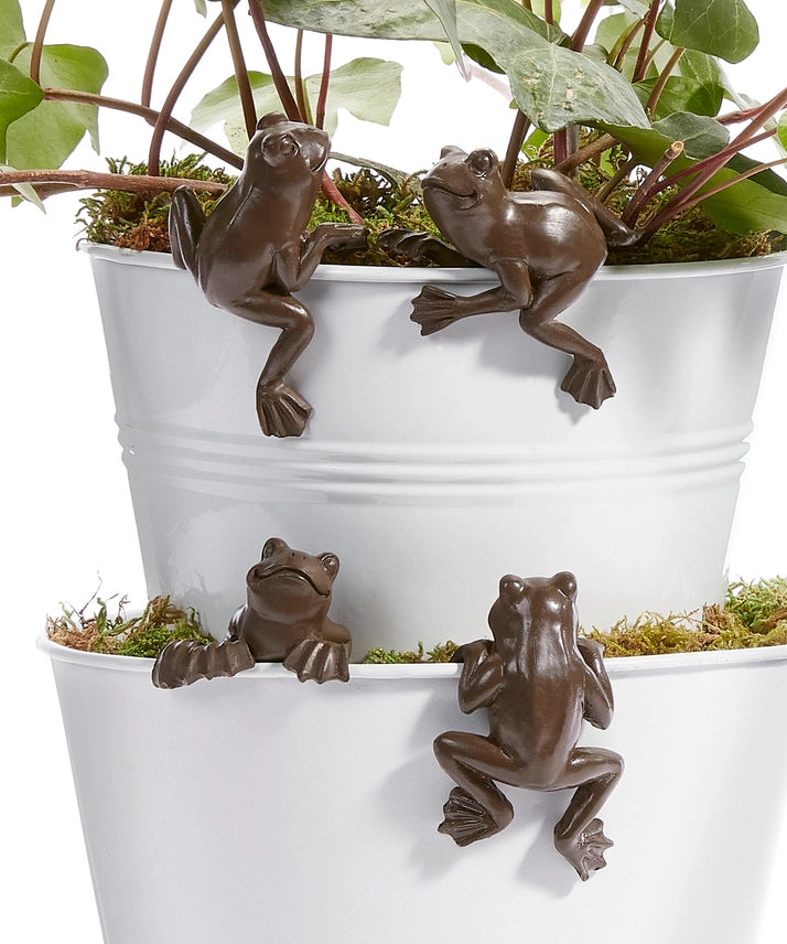 Pot Hugger, Brown Frog Assorted