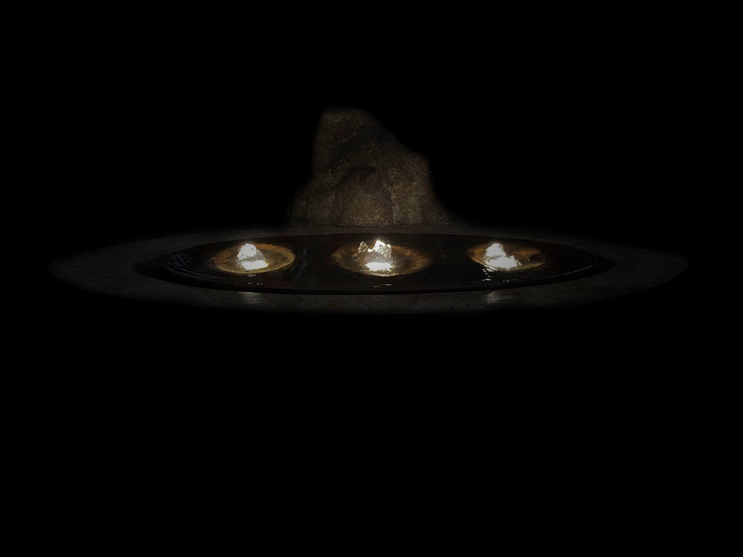 Fountain, Concrete Aura 2-Piece (H-5021F2)