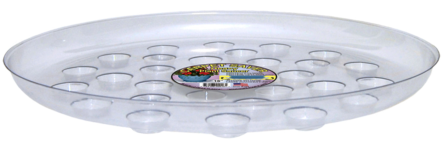 Saucer, Plastic Heavy Footed