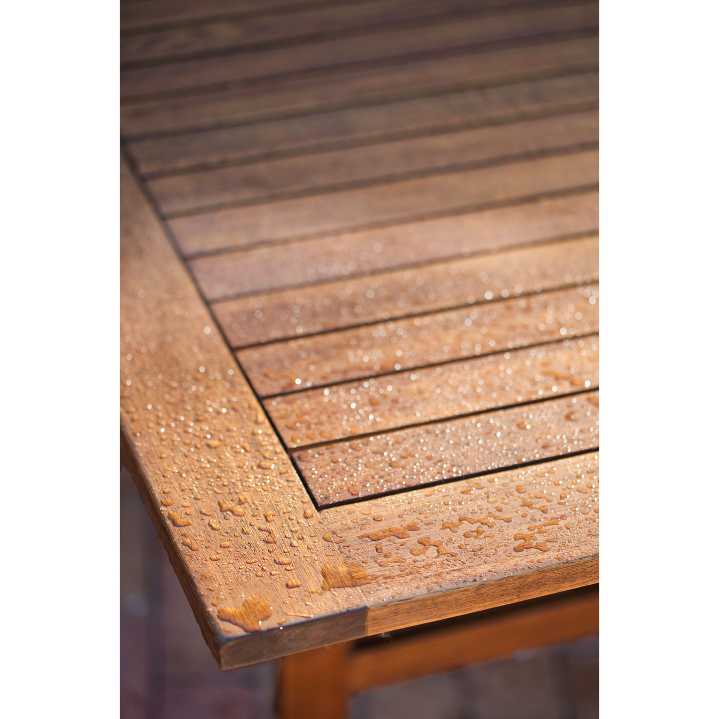 Table, Eucalyptus Wood, Side Lancaster (Plow & Hearth)
