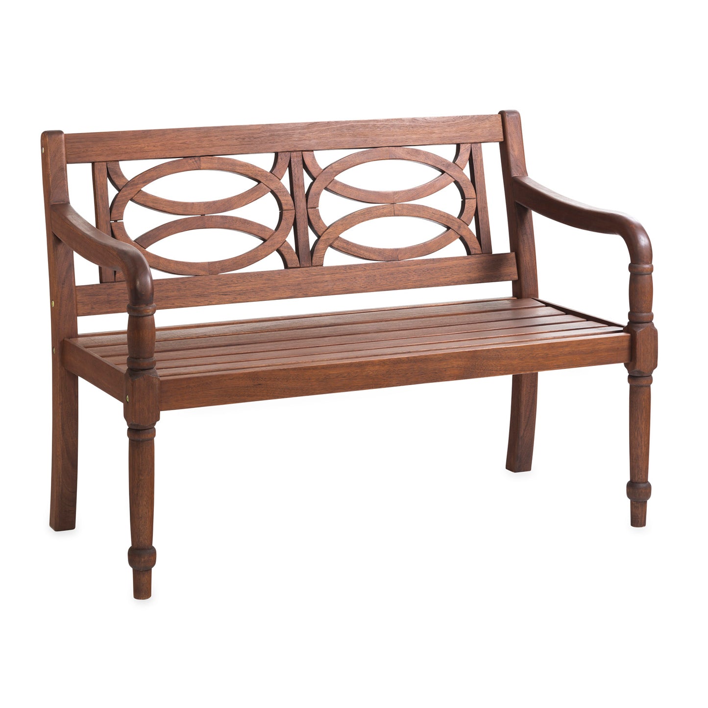 Bench, Eucalyptus Wood, Kings (Plow & Hearth)