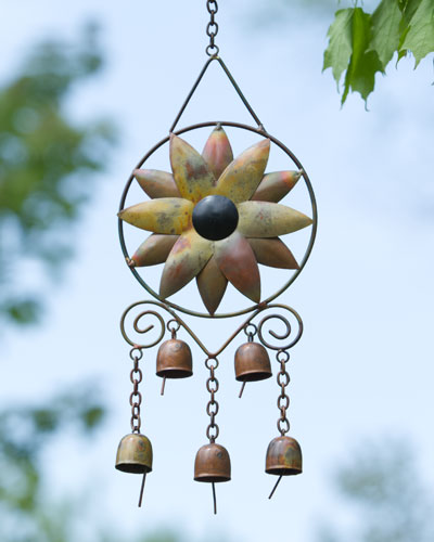 Windchime, Metal Flower