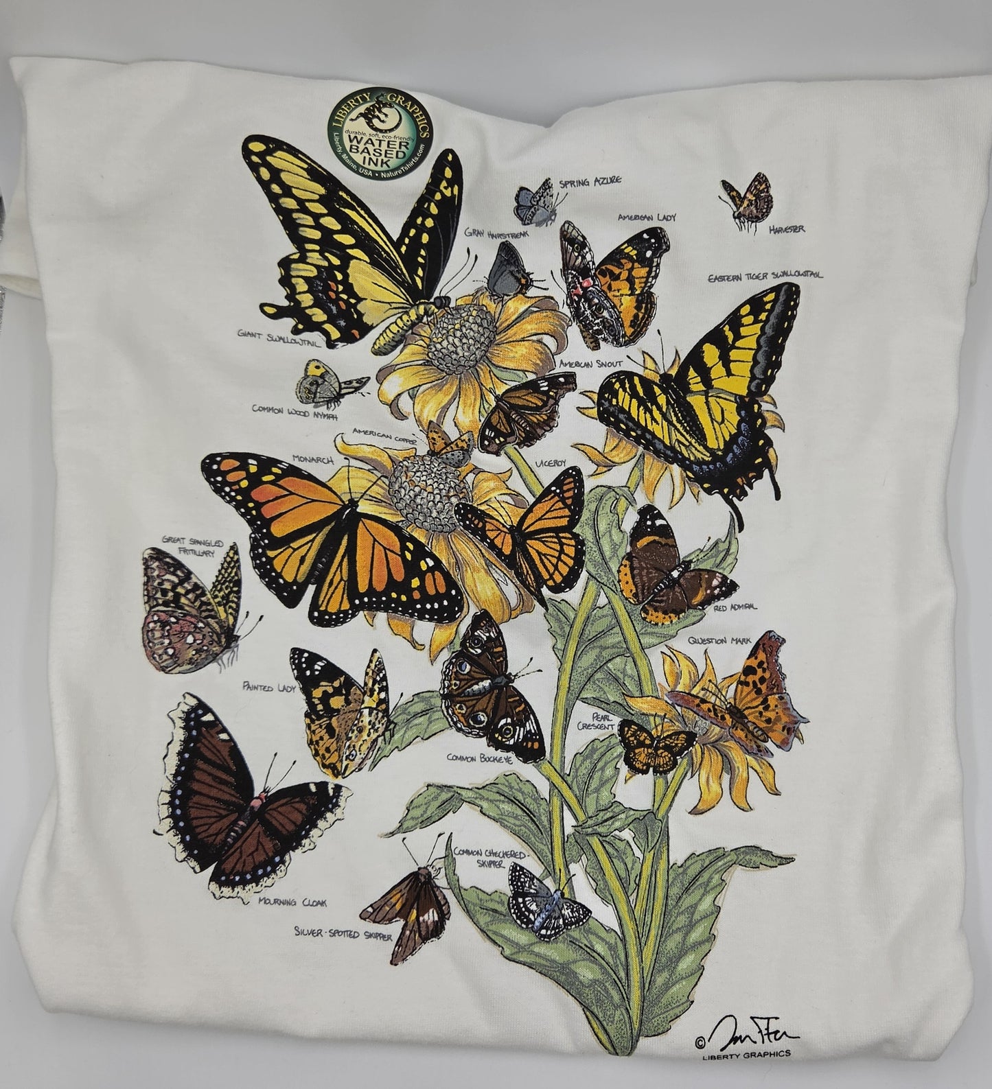 Garment, T-Shirts Butterflies