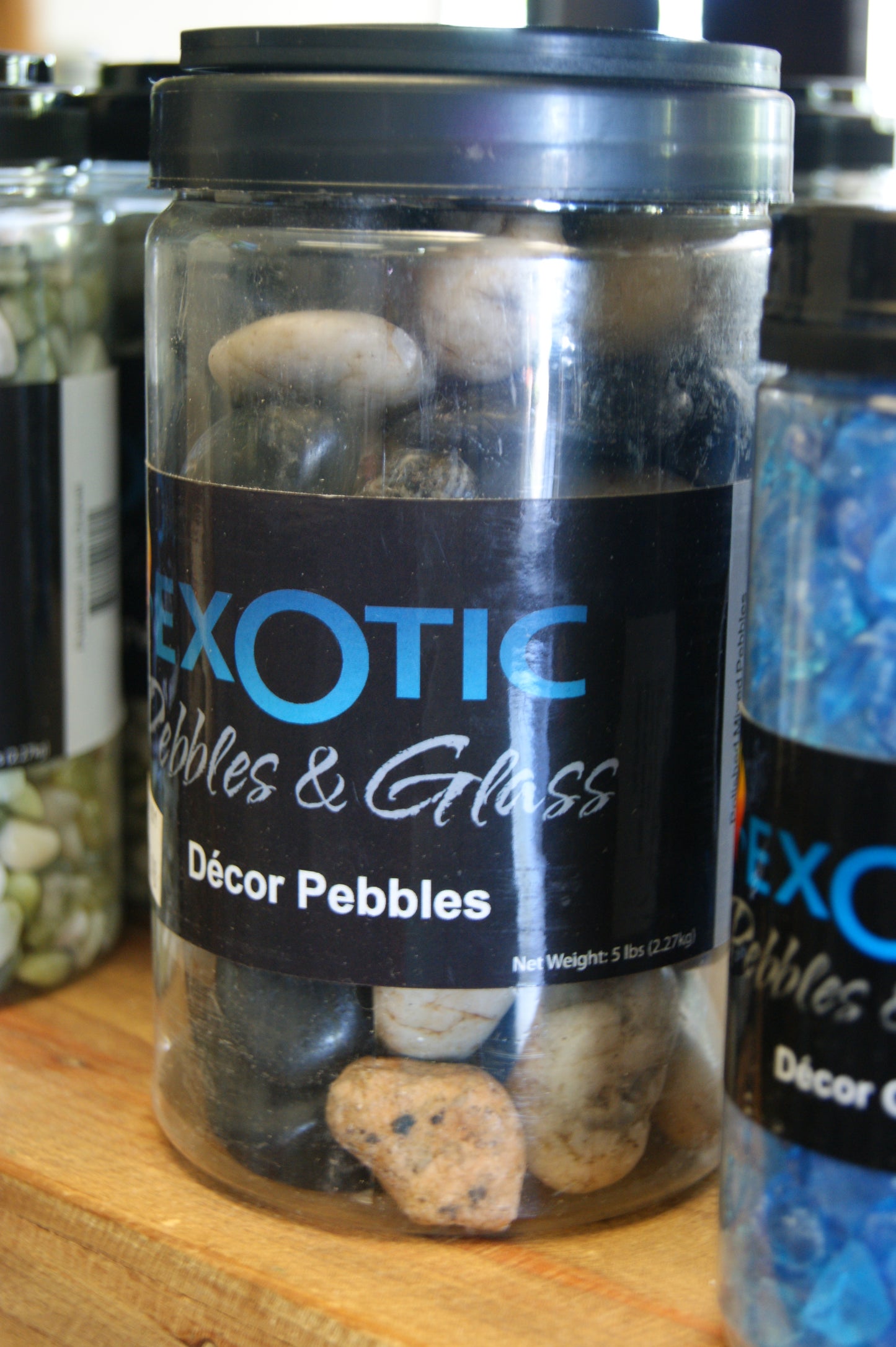 Deco Stone, Pebbles Earth-Tone (Exotic)