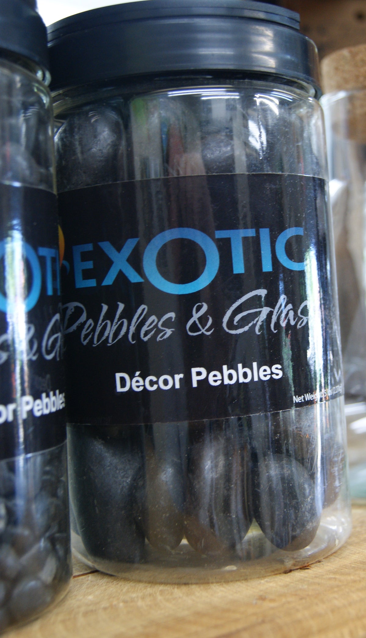 Deco Stone, Pebbles Black (Exotic)