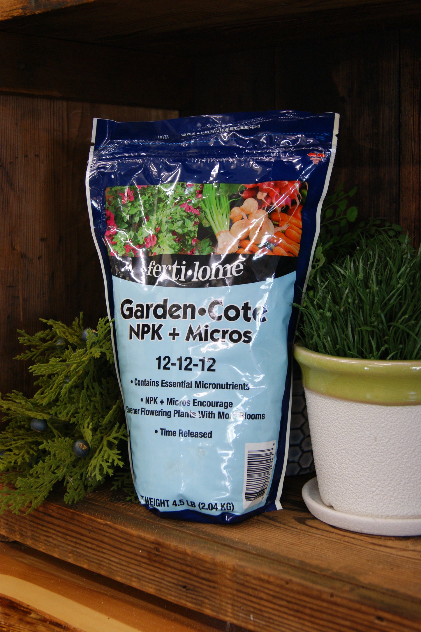 Plant Food, Fertilome Garden Cote, Slow Release
