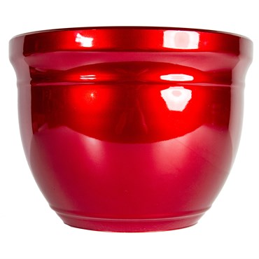Planter, Plastic, Metallic Bucket