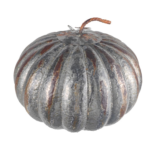 Sitter, Metal Pumpkin