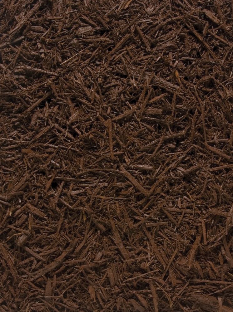 Mulch (BULK), Double Ground BROWN DYE