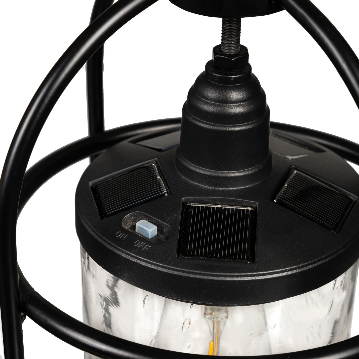 Lantern, Solar Metal & Glass