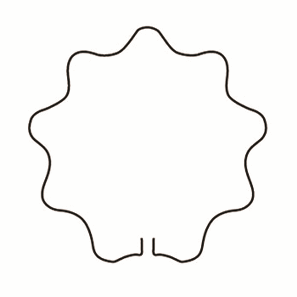 Plant Supports, Scalloped Ring