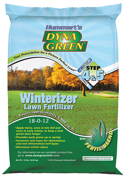 Lawn Food, Dyna Green Winterizer (Step 4 & 5)