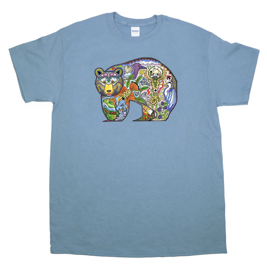 Garment, T-Shirts Earth Art Black Bear