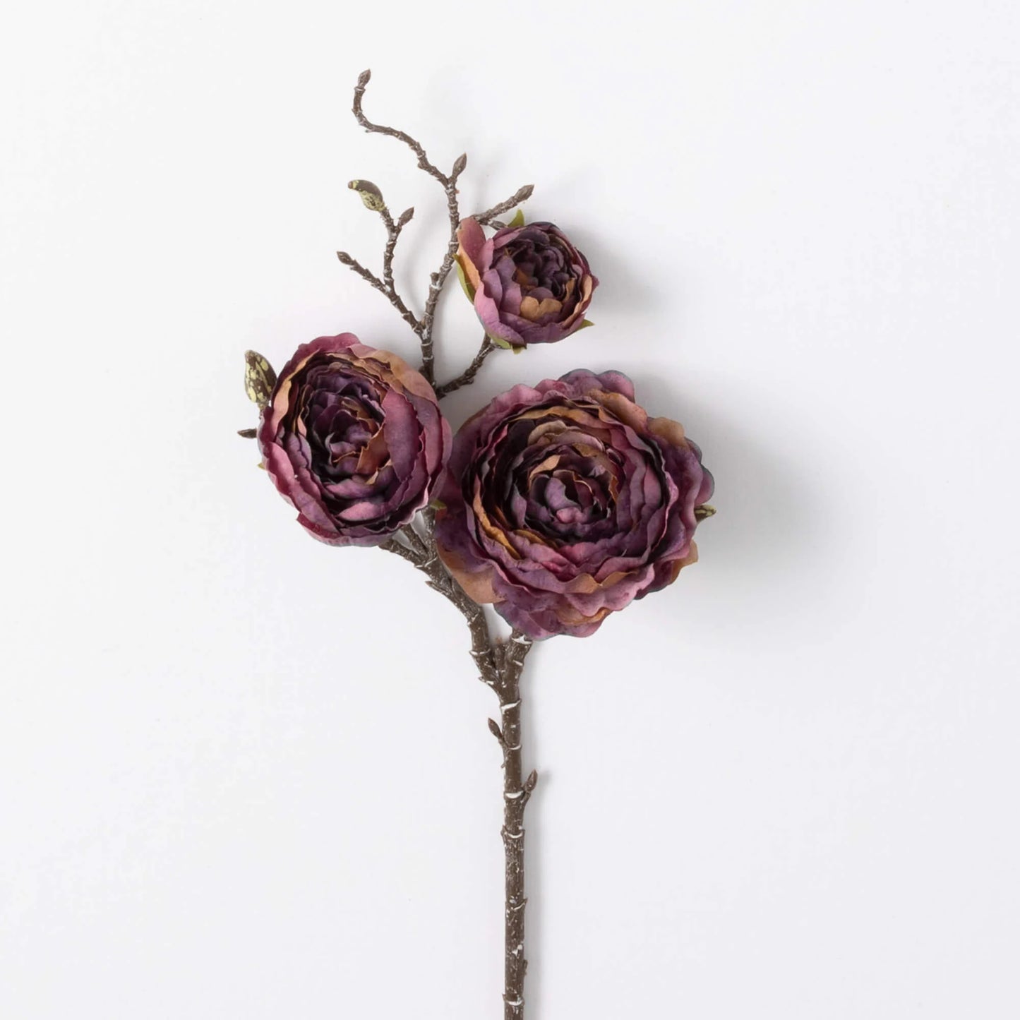 Faux, Floral Ranunculus Spray