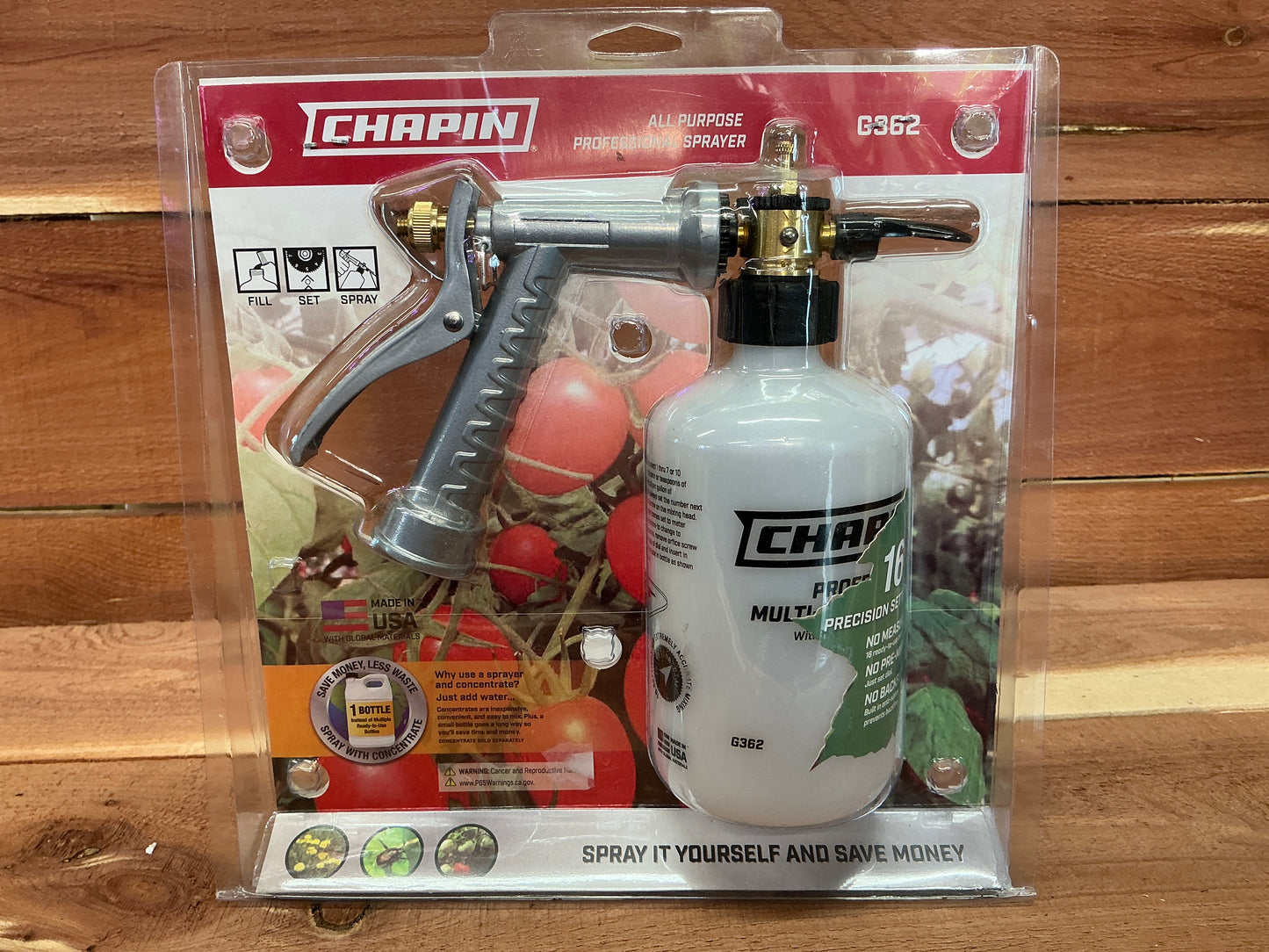 Sprayer w/ Metering Dial