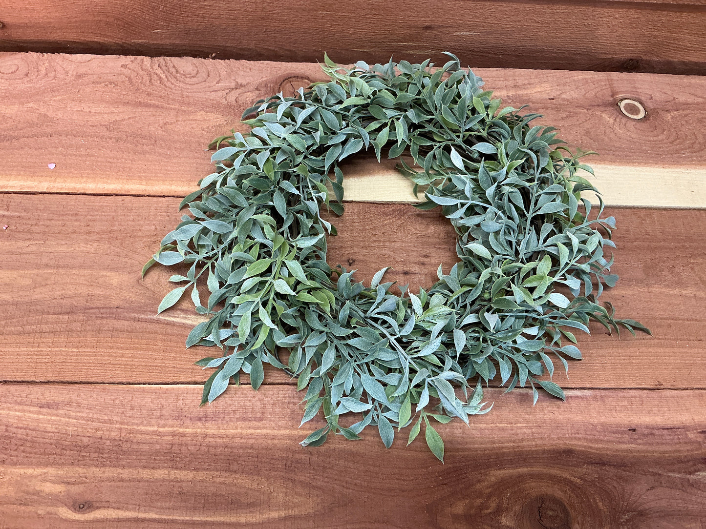 Wreath, Faux- Tea Leaf