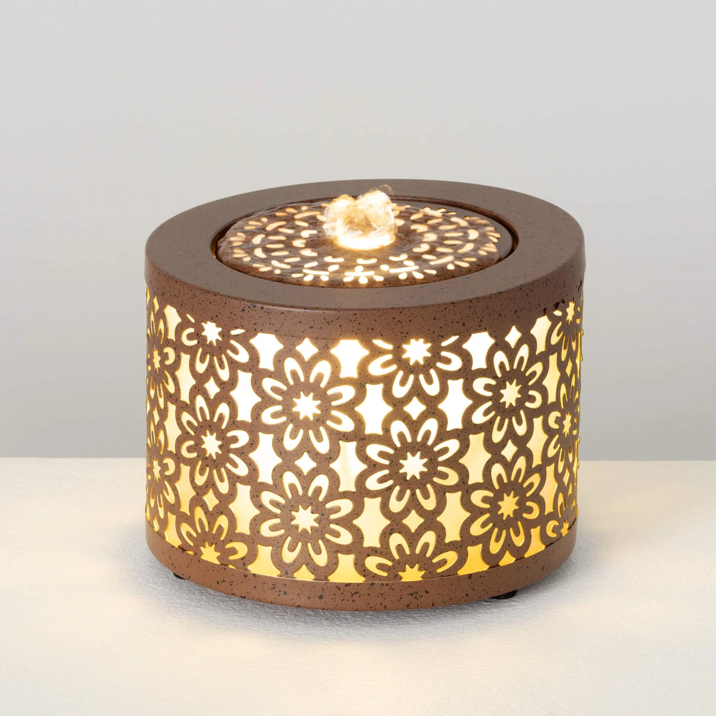 Fountain, Metal Pierced Copper 2-Piece