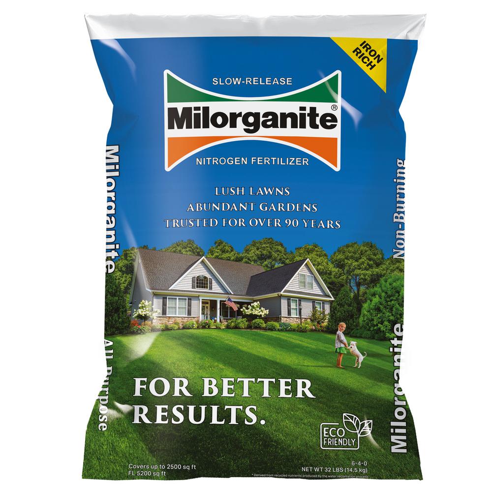 Plant Food, Milorganite 6-4-0, Natural