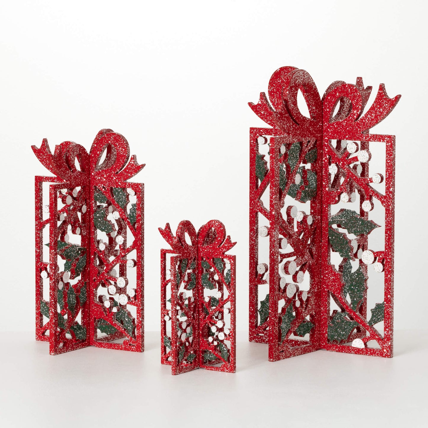 Sitter, Red Present Standing