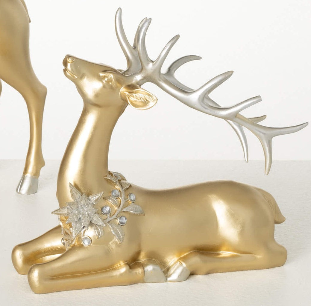 Sitter, Deer Silver & Gold