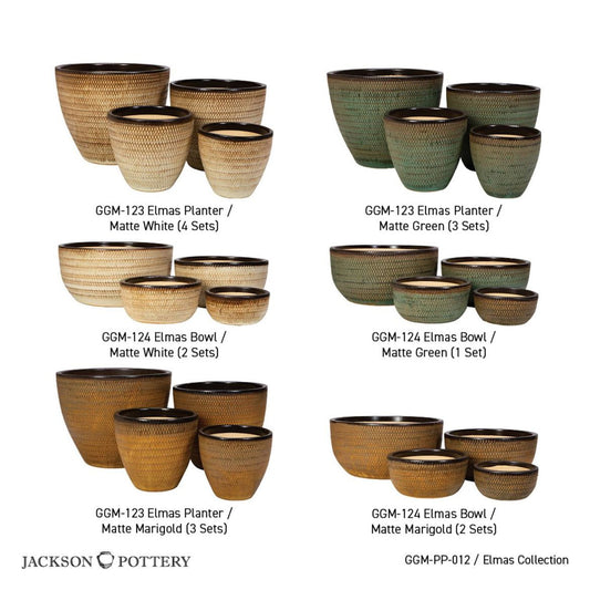 Planter, Glazed, Elmas Bowl (JP-GGM-PP-012)