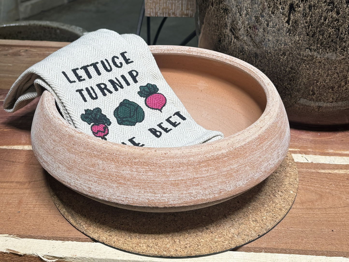 Planter, Terra Cotta, Tina Bowl (Al-640-2223)