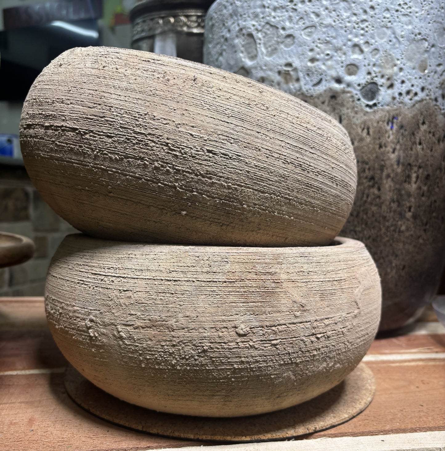 Planter, Terra Cotta, Asian Sandia (JP-003-004)