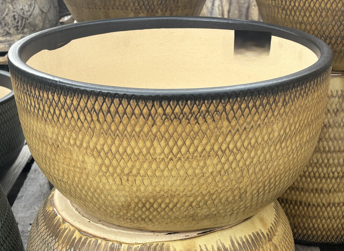 Planter, Glazed, Elmas Bowl (JP-GGM-PP-012)