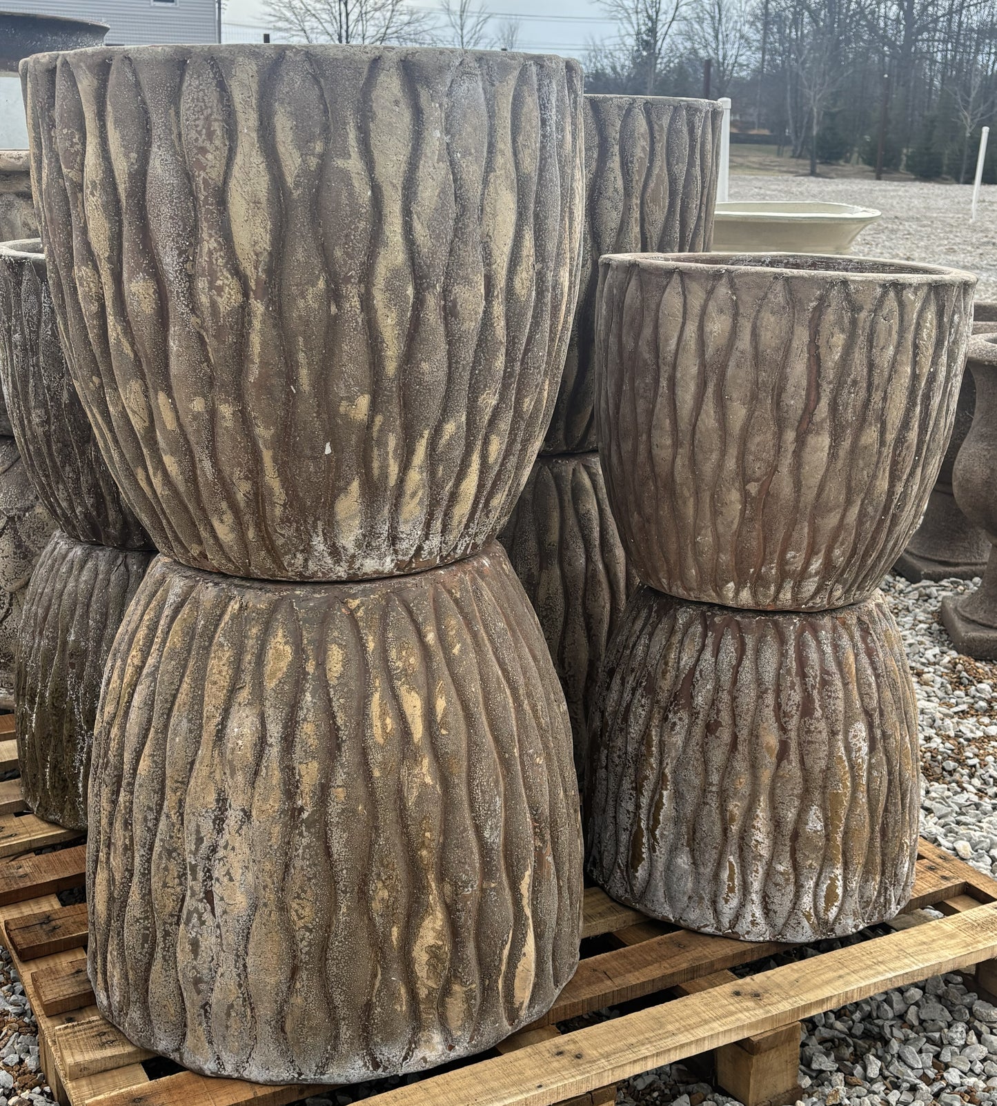 Planter, Glazed, Atlantic Collection (JP-ATL-PP-001)
