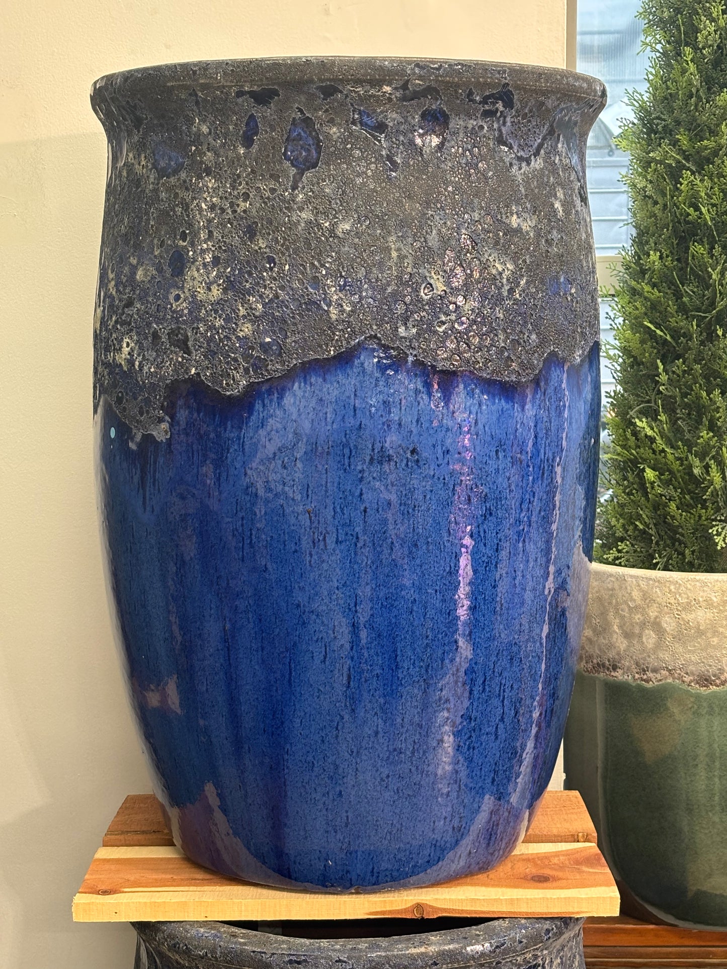 Planter, Glazed, Tall Tarsus Jar (JP-DG-4198B)