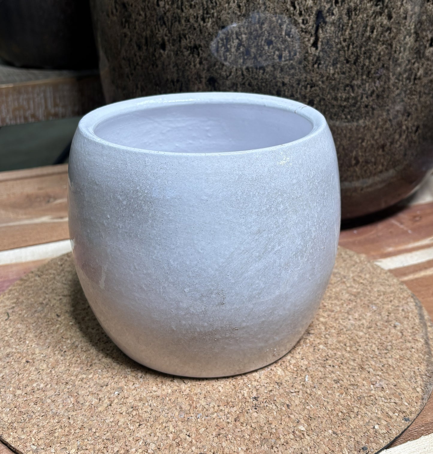 Planter, Glazed, Lester Round (Al-616-1002870)