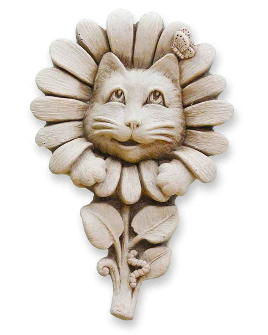 Sculpture- Feline in the Flower