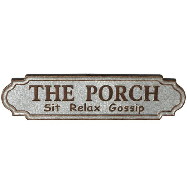 Wall Art- The Porch- Sit Relax Gossip