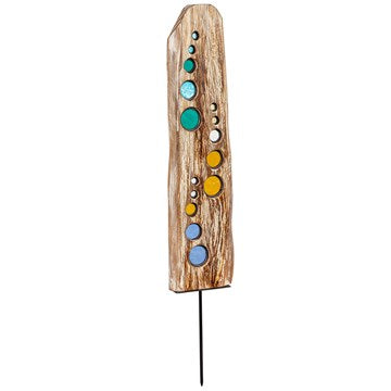 Stake,Garden- Driftwood Bubble