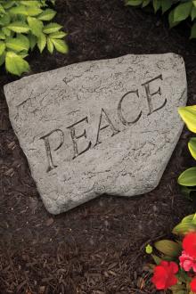 Greeting Stone- Peace