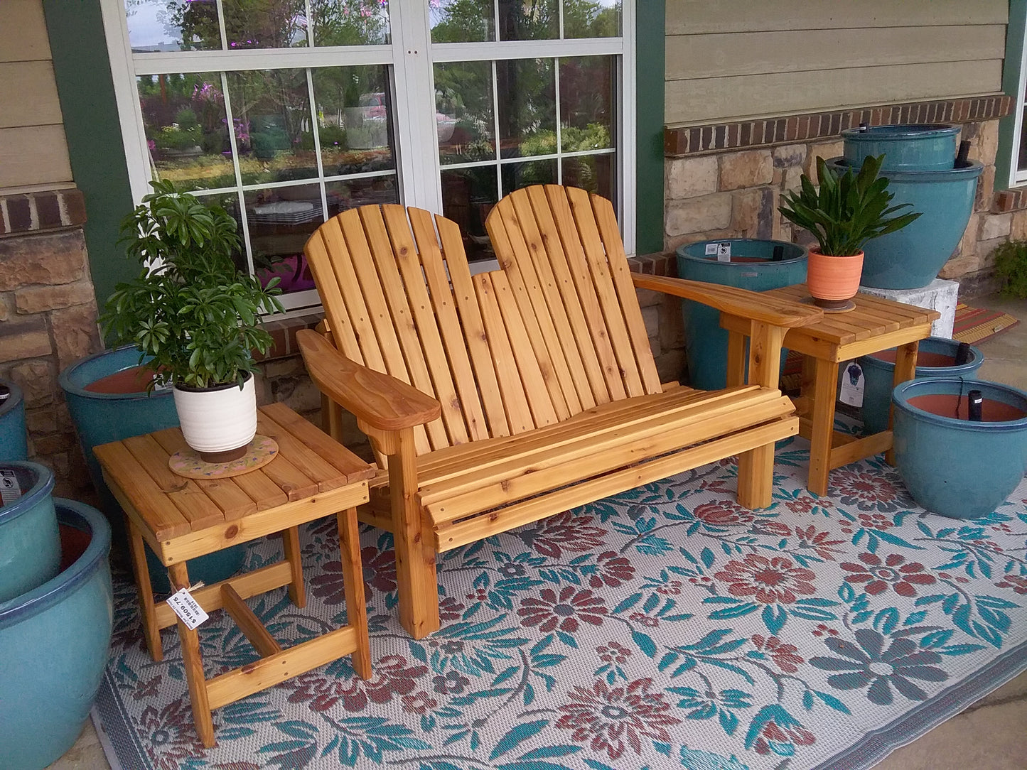 Patio Set- Adirondack, Oiled