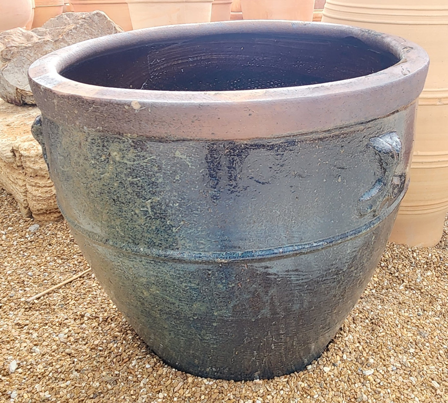 Planter, Glazed, Bordeaux (JP-AGR-41B)